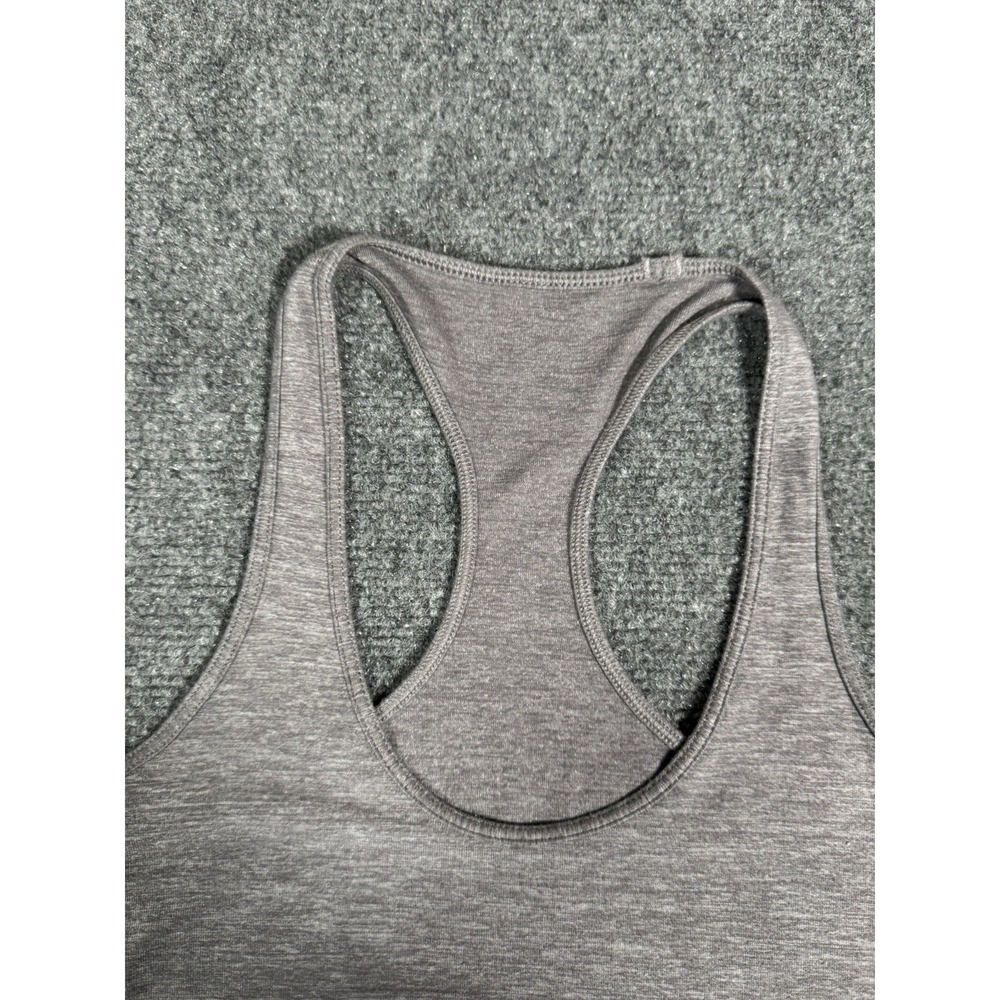 Lululemon Tank Top Womens 4 Gray Racerback Athletic Yoga Gym Sleeveless Shirt‎ - Picture 4 of 13